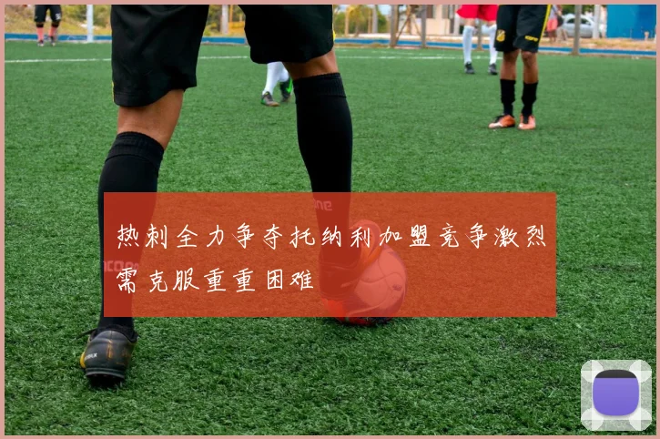 热刺全力争夺托纳利加盟竞争激烈需克服重重困难